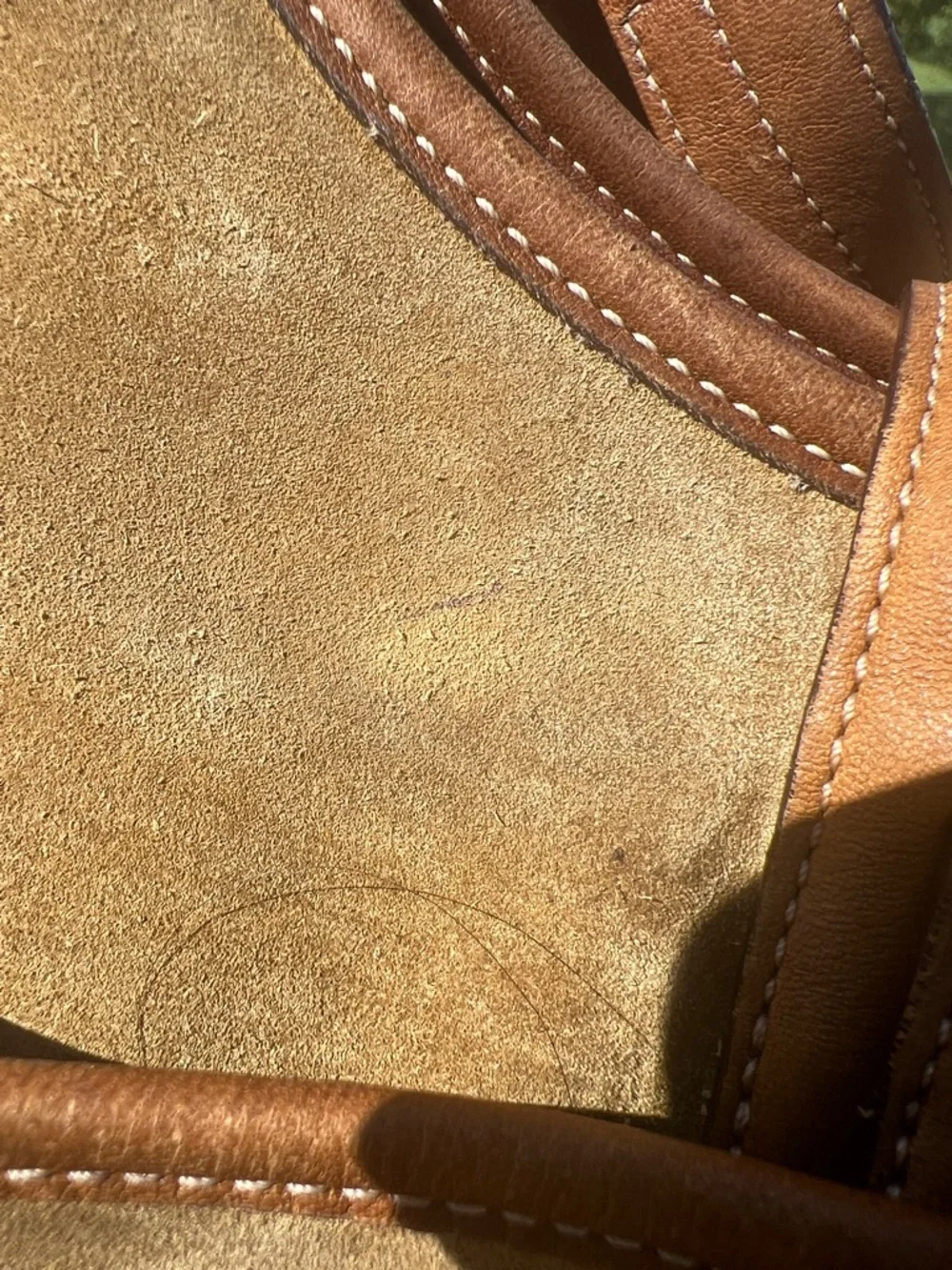 Coach  SOHO Vintage 7559 Suede Hobo Bag Tan Brown Leather Y2K Shoulder Bag GUC - Picture 11 of 16